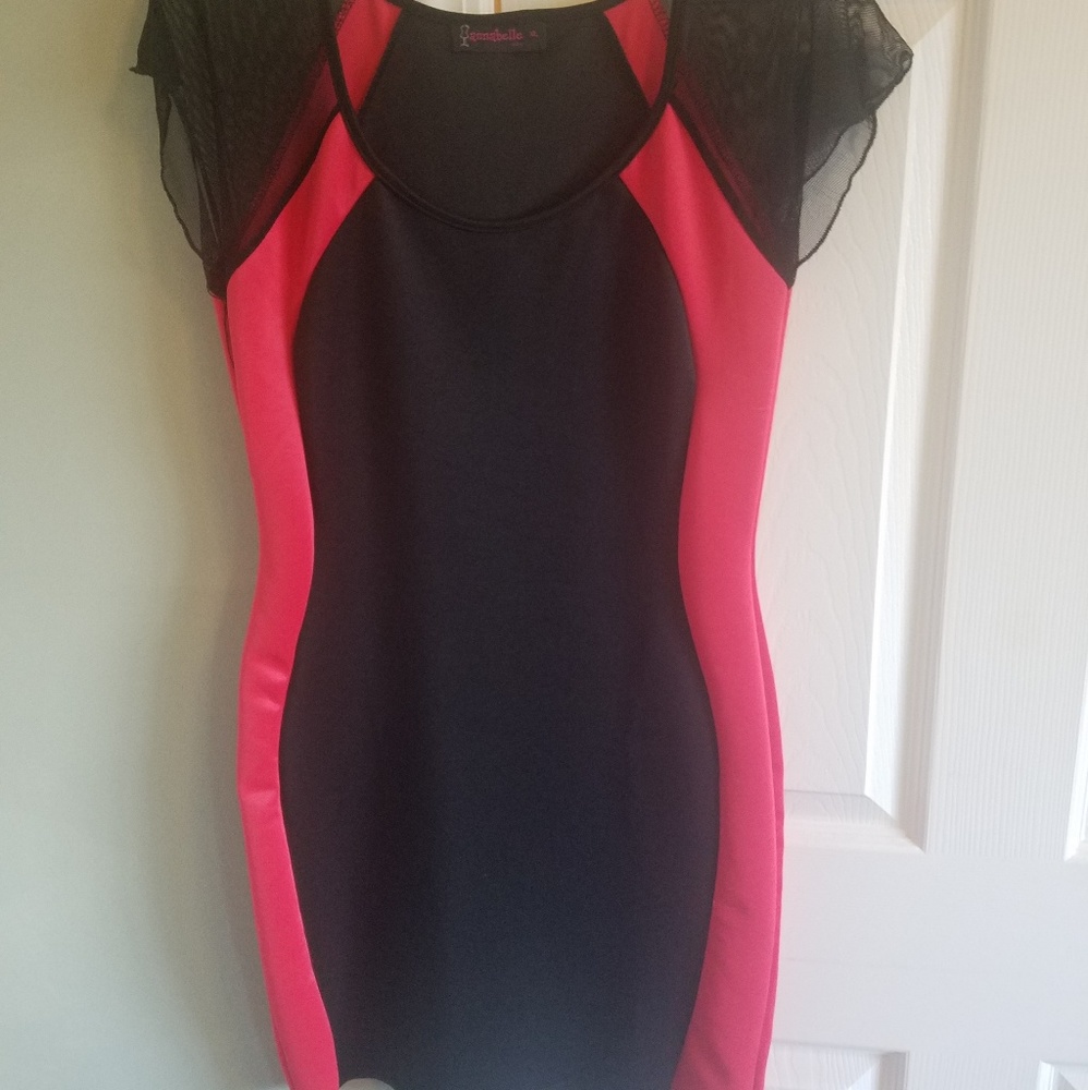 Black and Red sexy dress
